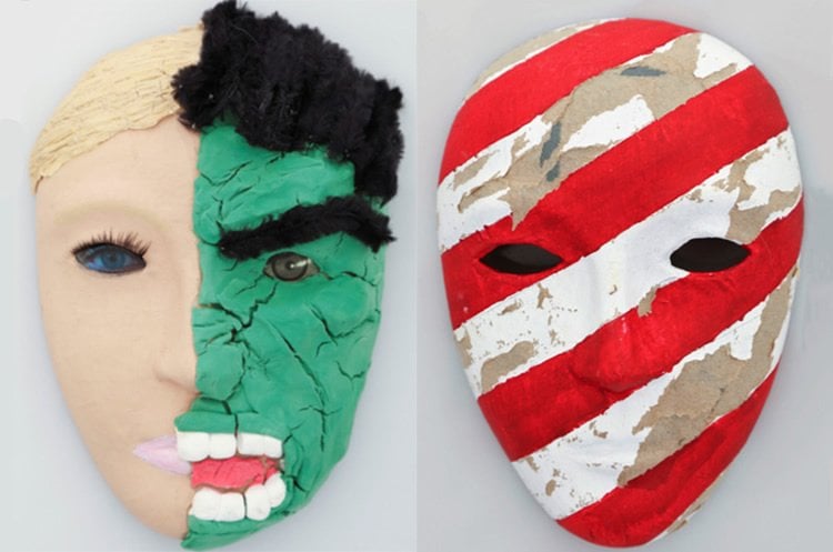these are masks created by the service members