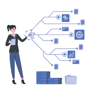 Data directed Routing