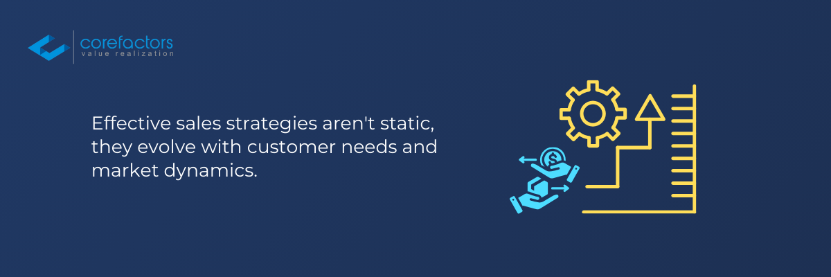 Effective sales strategies are dynamic, not static