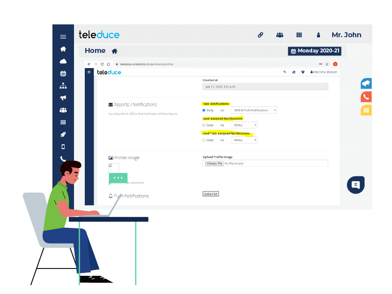 Stay Connected: Corefactors CRM Lead Notifications