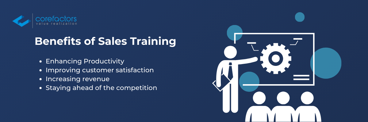 Sales training benefits