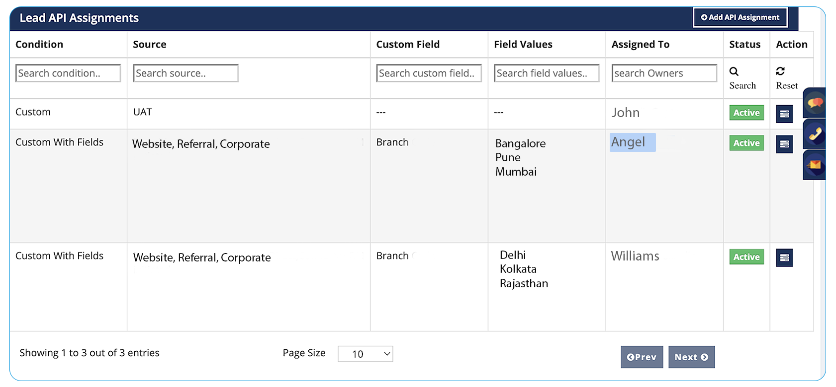 Auto lead assignment and reallocation in Corefactors CRM