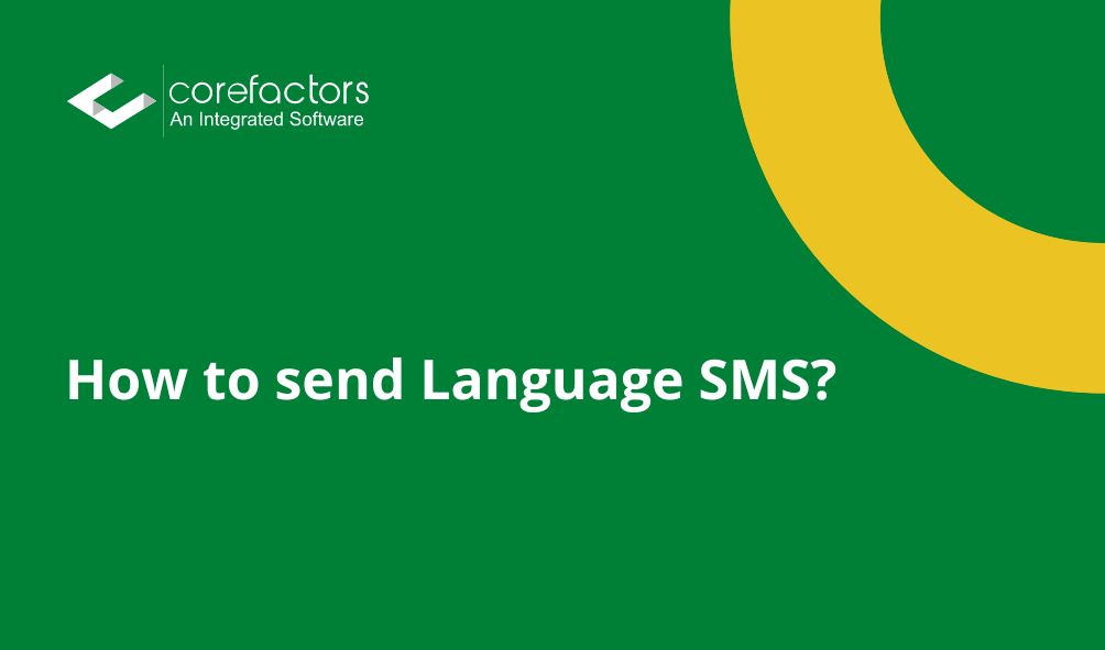 How to send Language SMS?